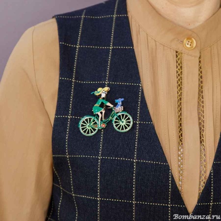 Брошь Shadore, Велосипед