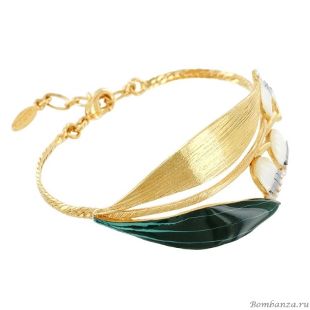 Браслет TARATATA, Amourette, с цветной смолой и стеклянными бусинами, TT-T23-02301-201 белый Браслет TARATATA, Amourette, с цветной смолой и стеклянными бусинами, TT-T23-02301-201 белый