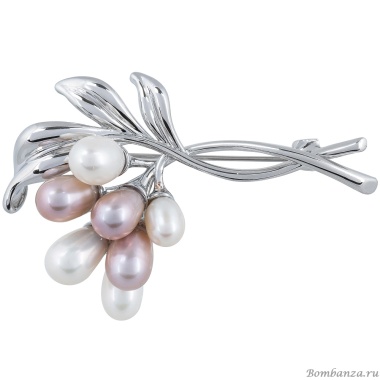 Брошь Нежный Букет Zircon, XR07164A2 S