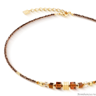 Колье Coeur de Lion, Brown-Gold, 3044/10-1116 Колье Coeur de Lion, Brown-Gold, 3044/10-1116