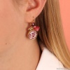 Серьги TARATATA, Manufacture, со смолой и стеклянными бусинами, TT-W23-01707-203 розовый Серьги TARATATA, Manufacture, со смолой и стеклянными бусинами, TT-W23-01707-203 розовый
