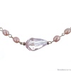 Колье Lanzerotti, Pesca, с жемчугом и кристаллом, LZ-24.05-253 розовый