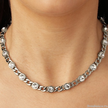 Колье Dyrberg Kern, COLLANA SS CRYSTAL, 460509