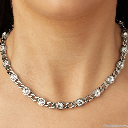 Колье Dyrberg Kern, COLLANA SS CRYSTAL, 460509