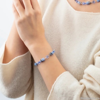 Браслет Coeur de Lion, Blue-Silver, 4020/30-0717 Браслет Coeur de Lion, Blue-Silver, 4020/30-0717. Германия