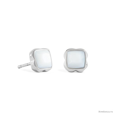 Серьги Coeur de Lion, White quartz (April), 1300/21-1400 Серьги Coeur de Lion, White quartz (April), 1300/21-1400