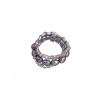 Кольцо Lanzerotti, Draghi, стрейч, жемчуг, кристаллы, гематит, LZ-23.12-460 серый
