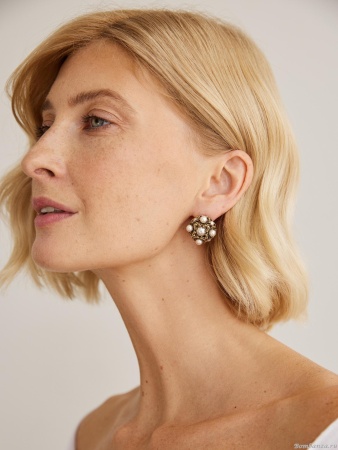 Серьги Fiore di Firenze ORDINE FIORENTINO OR1854 PERLA