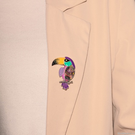 Брошь Shadore, Тукан