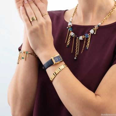 Часы Coeur de Lion, Blue-Gold, 7672/71-0716