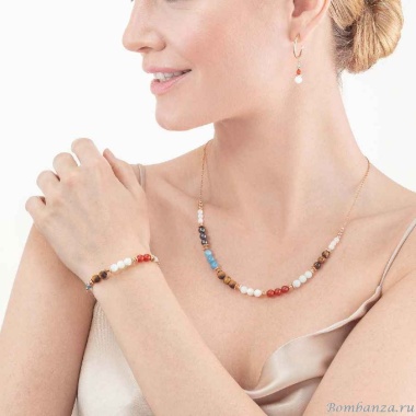 Колье Coeur de Lion, Multicolor Boho 5075/10-1583 Колье Coeur de Lion, Multicolor Boho 5075/10-1583. Германия