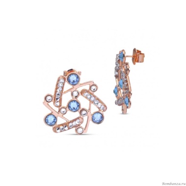 Серьги Boccadamo, *XOR594RS BL/RG Серьги Boccadamo, *XOR594RS BL/RG