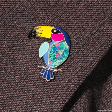 Брошь Shadore, Тукан