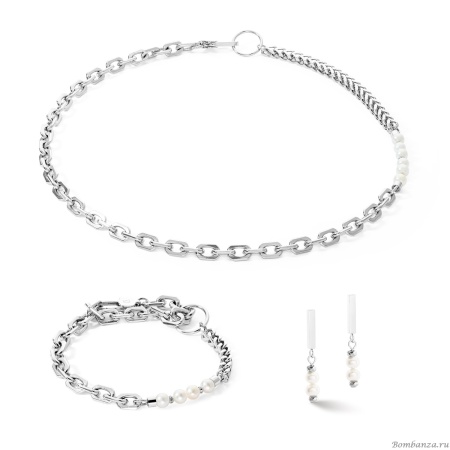 Пусеты Coeur de Lion, White-Silver, 1120/21-1417. Германия