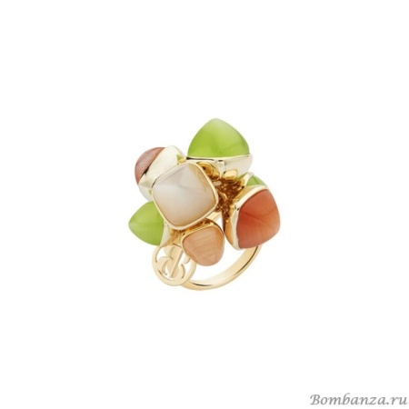 Кольцо Boccadamo,  Caleida Green-Brown XAN164DV G/BR/G