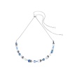Колье Coeur de Lion, Blue-Silver, 3035/10-0717 Колье Coeur de Lion, Blue-Silver, 3035/10-0717