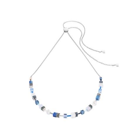 Колье Coeur de Lion, Blue-Silver, 3035/10-0717