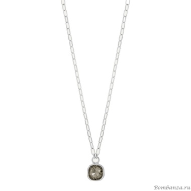 Колье VIDDA, Magna, с кристаллом Swarovski, VD25.2-02296 оливковый