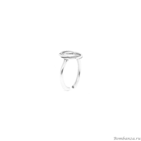 Кольцо ORI TAO, Memphis, разъемное, переплетенные кольца, OT22.2-19-40006 серебристый