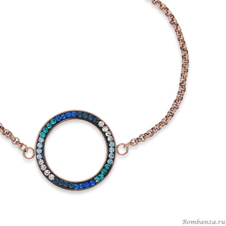 Браслет Coeur de Lion, Blue-Turquoise, 4957/30-0706. Германия