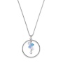 Колье Coeur de Lion,  Light Blue 5002/10-0720. Германия
