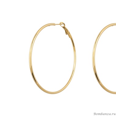 Серьги Fiore Luna, Кольцо Fiore Luna, 60, AWE2950-G-2-60mm Серьги Fiore Luna, Кольцо Fiore Luna, 60, AWE2950-G-2-60mm