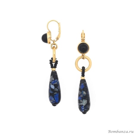 Серьги Nature Bijoux, Venezia, с агатом, кокосом и яшмой, NB24.2-12-79504 синий Серьги Nature Bijoux, Venezia, с агатом, кокосом и яшмой, NB24.2-12-79504 синий