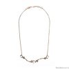 Колье Alcozer&J, с жемчугом, AL-F014C-R золотистый
