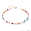 Колье Coeur de Lion,  Aqua-Apricot, 2838/10-2028 Колье Coeur de Lion,  Aqua-Apricot, 2838/10-2028. Германия