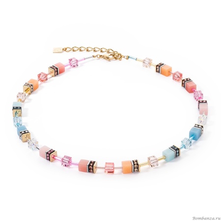 Колье Coeur de Lion,  Aqua-Apricot, 2838/10-2028 Колье Coeur de Lion,  Aqua-Apricot, 2838/10-2028. Германия