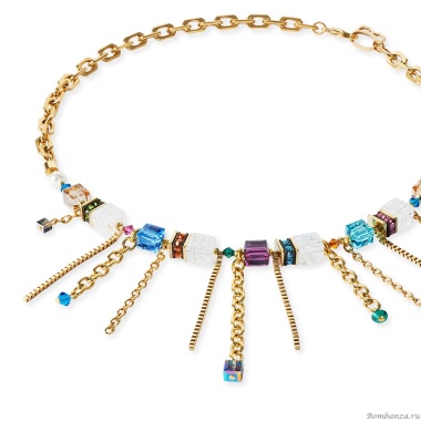 Колье Coeur de Lion, Multicolour Gold, 3020/10-1516 Колье Coeur de Lion, Multicolour Gold, 3020/10-1516