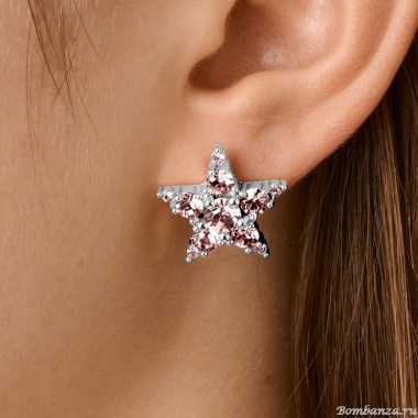 Серьги Dyrberg Kern, CANA SS VINTAGE ROSE, 450024 Серьги Dyrberg Kern, CANA SS VINTAGE ROSE, 450024