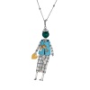 Подвеска Miamelie, кукла Алексия, MiA-2308-CL5461 серебристый Подвеска Miamelie, кукла Алексия, MiA-2308-CL5461 серебристый