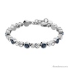 Браслет Dyrberg Kern, TERESIA SS ROYAL BLUE / CRYSTAL, 430029 Браслет Dyrberg Kern, TERESIA SS ROYAL BLUE / CRYSTAL, 430029