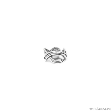 Кольцо Ori Tao, Takeami, разъемное, японское плетение, OT22.2-19-29960 серебристый