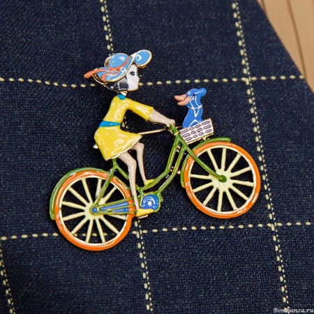 Брошь Shadore, Велосипед