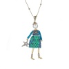 Подвеска Miamelie, кукла Шейлин, MiA-2408-CL7418 золотистый Подвеска Miamelie, кукла Шейлин, MiA-2408-CL7418 золотистый