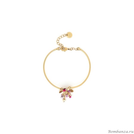 Браслет Franck Herval, Estelle, с цветным бисером, FH24.2-13-72673 золотистый