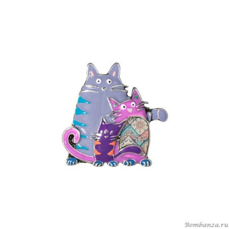 Брошь Shadore, Котики