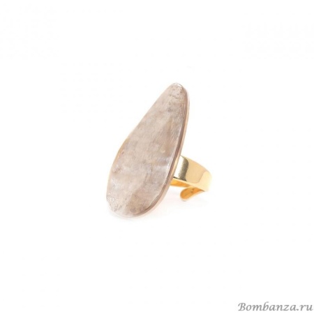 Кольцо Nature Bijoux, Sweet Pearl, разъемное, с морской раковиной, NB21.1-19-24080 (бежевый)