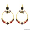 Серьги TARATATA, La via en rose, со смолой,краской,бусинами и агатом, TT-H24-06750-205 розовый Серьги TARATATA, La via en rose, со смолой,краской,бусинами и агатом, TT-H24-06750-205 розовый