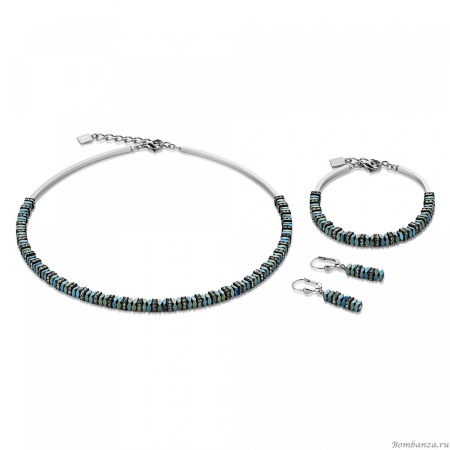 Серьги Coeur de Lion, Green 4777/20-0500. Германия