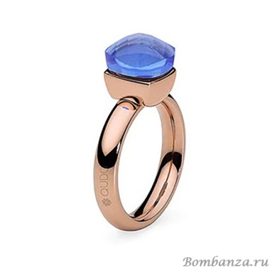 Кольцо Qudo, Firenze tanzanite 18 мм 610604 V/RG Кольцо Qudo, Firenze tanzanite 18 мм 610604 V/RG