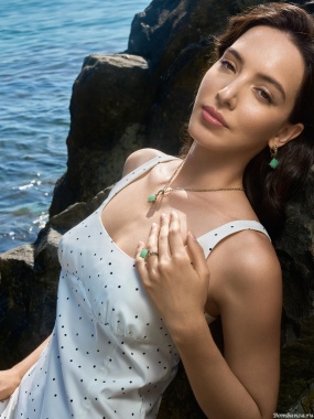 Кольцо Fiore di Firenze SEGRETI DELL'OCEANO AN0588 CRISOPRASIO Кольцо Fiore di Firenze SEGRETI DELL'OCEANO AN0588 CRISOPRASIO