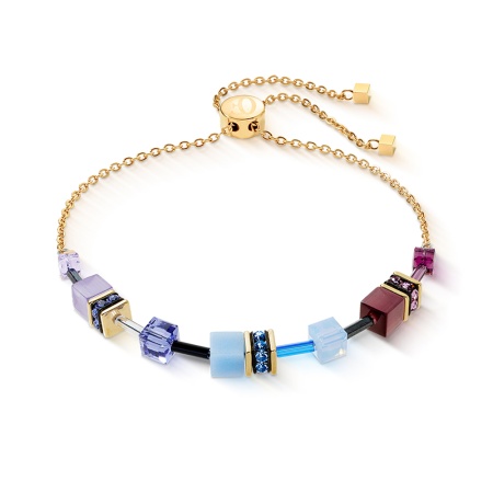 Браслет Coeur de Lion, Purple-Blue, 3030/30-0807