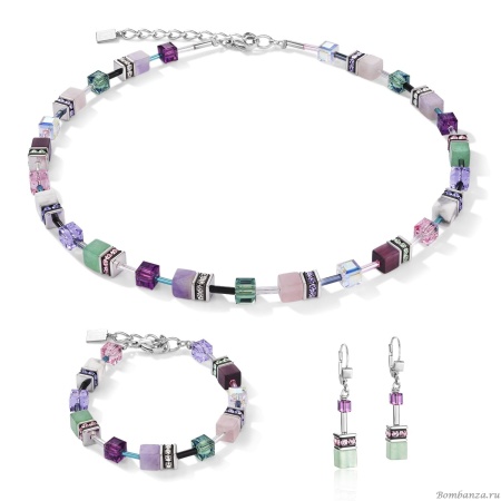 Колье Coeur de Lion,  Lilac-Green 4905/10-0840. Германия