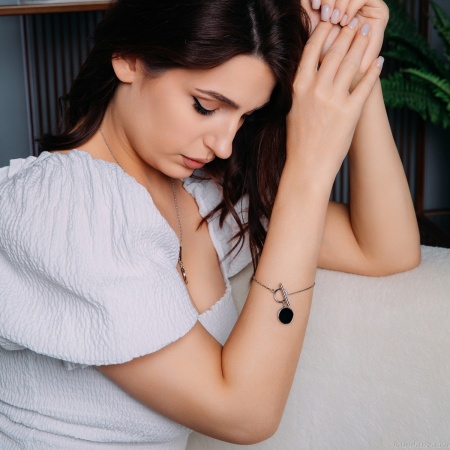 Браслет Fiore Luna, Onyx