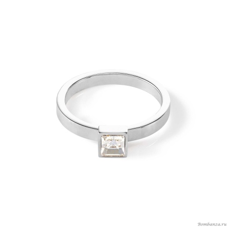 Кольцо Coeur de Lion, Crystal-Silver 17.2 мм 0501/40-1817 54 Кольцо Coeur de Lion, Crystal-Silver 17.2 мм 0501/40-1817 54