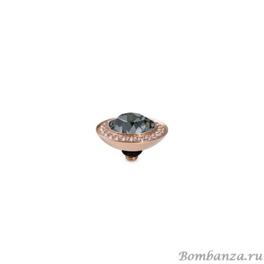 Шарм Qudo, Tondo Deluxe Silver Night 656023 BW/RG Шарм Qudo, Tondo Deluxe Silver Night 656023 BW/RG