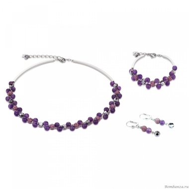 Браслет Coeur de Lion, Purple, 4895/30-0800. Германия
